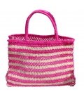 Panier Zig Zag Fuchsia