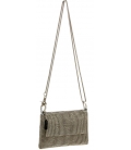 Handbag PYRAMID silver