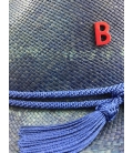 Chapeau Panama Fedora bleu 